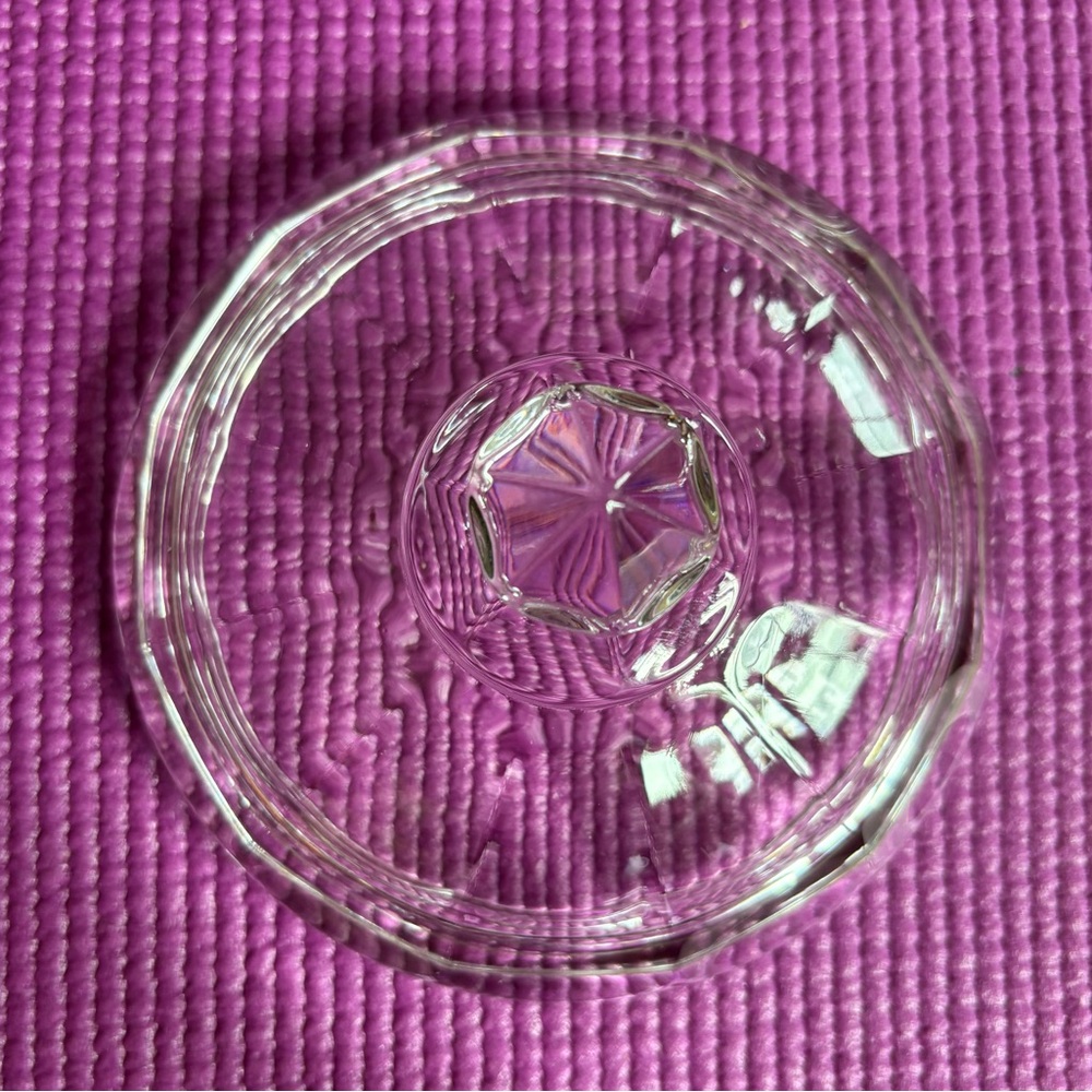 🍬 Royal Limited | Vintage Crystal  Glass Candy Dish from Czech Republic 🍬 - Picture 4 of 7